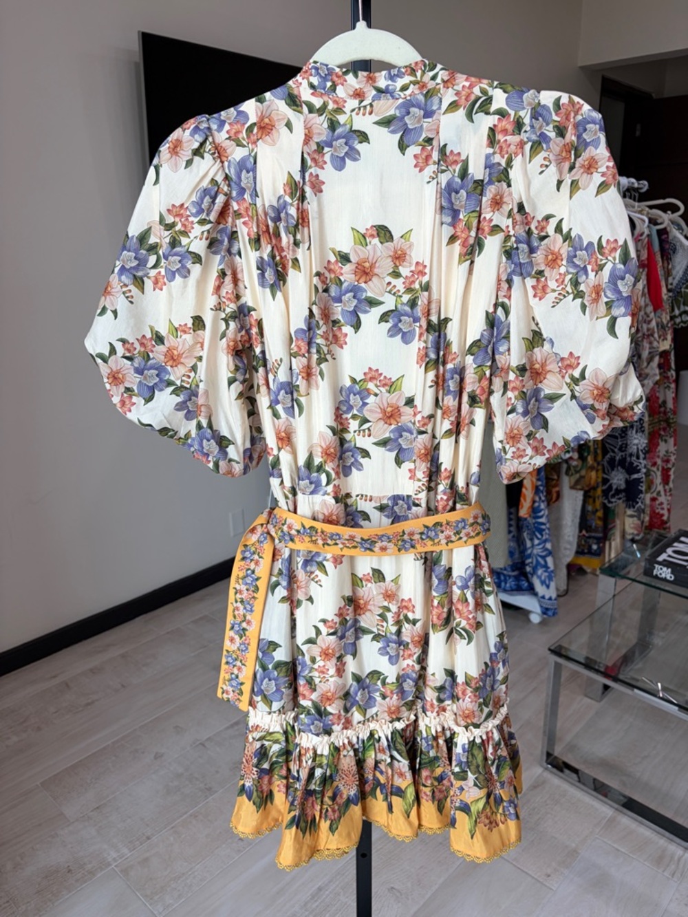 Farm Rio: Sand Hilo Stripes Mini Dress - Picture 6 of 10